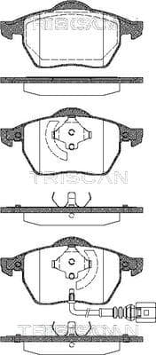 BROMSKLOSSAR FRAM — Framaxel från TRISCAN