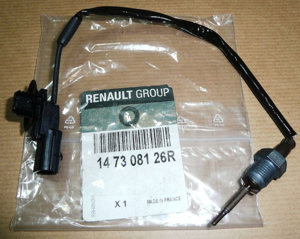 Avgastemperaturgivare - Renault Megane III 1.5DCI