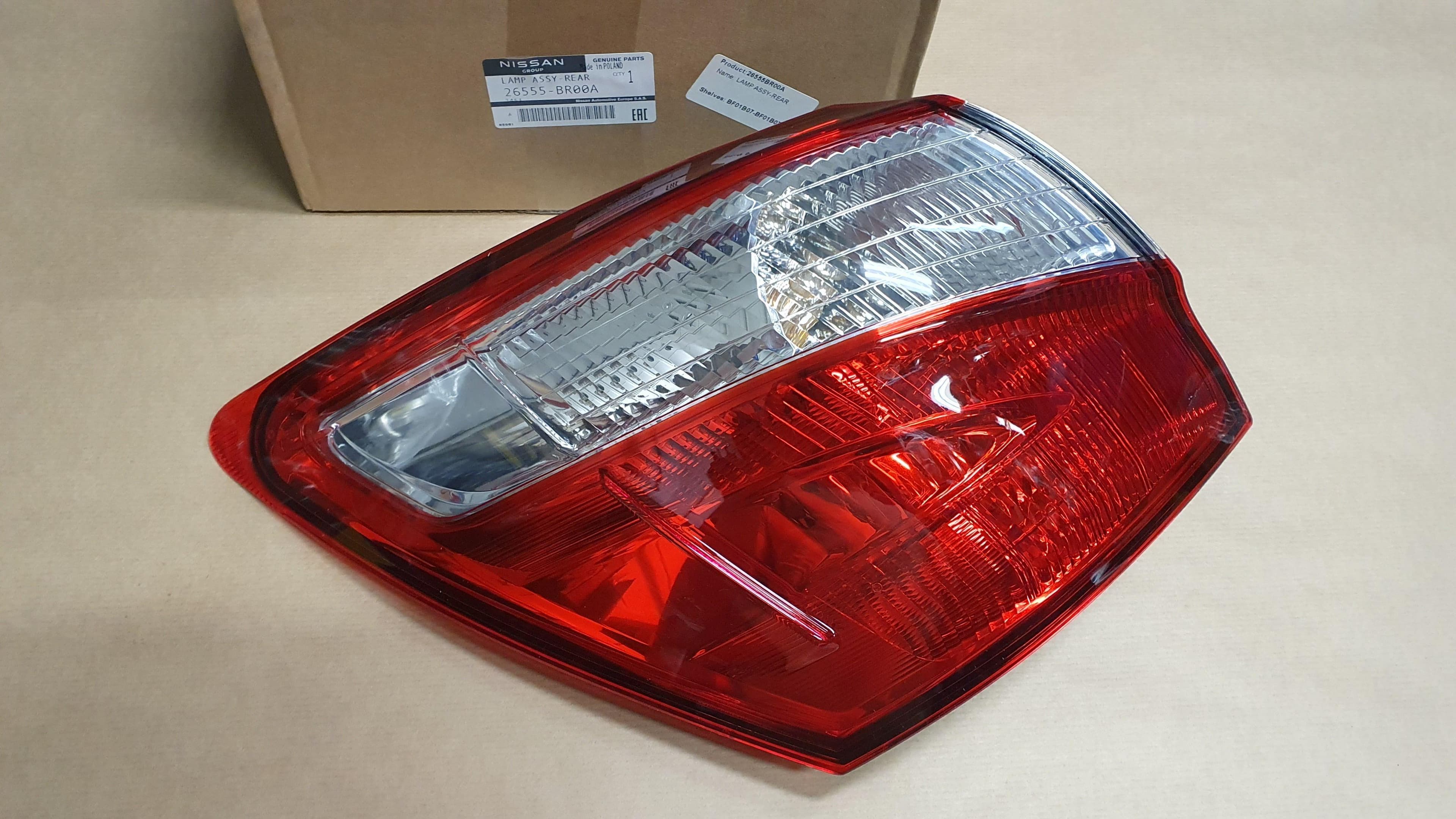 Bakljus - Nissan Qashqai vänster