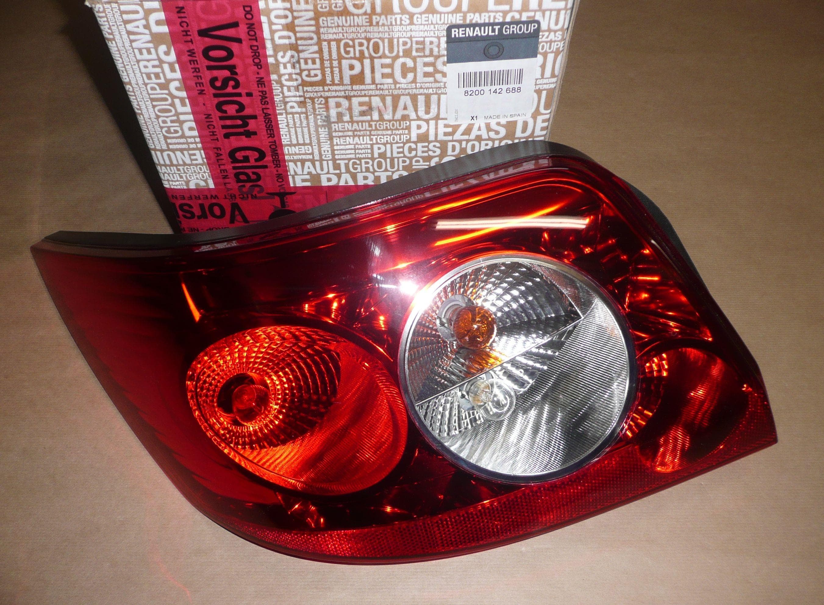 Bakljus - Renault Megane II Cc höger