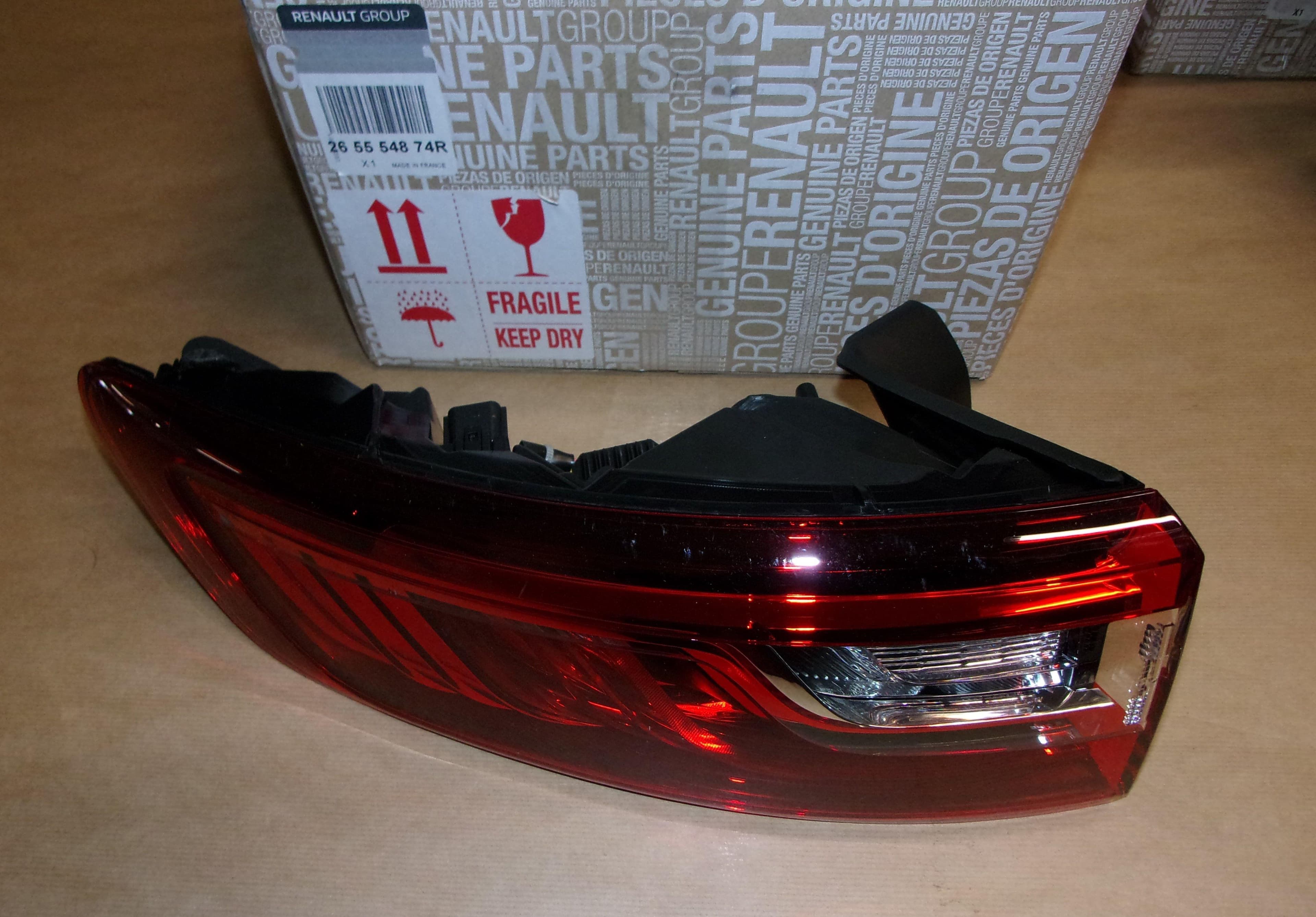 Bakljus - Renault Megane IV vänster