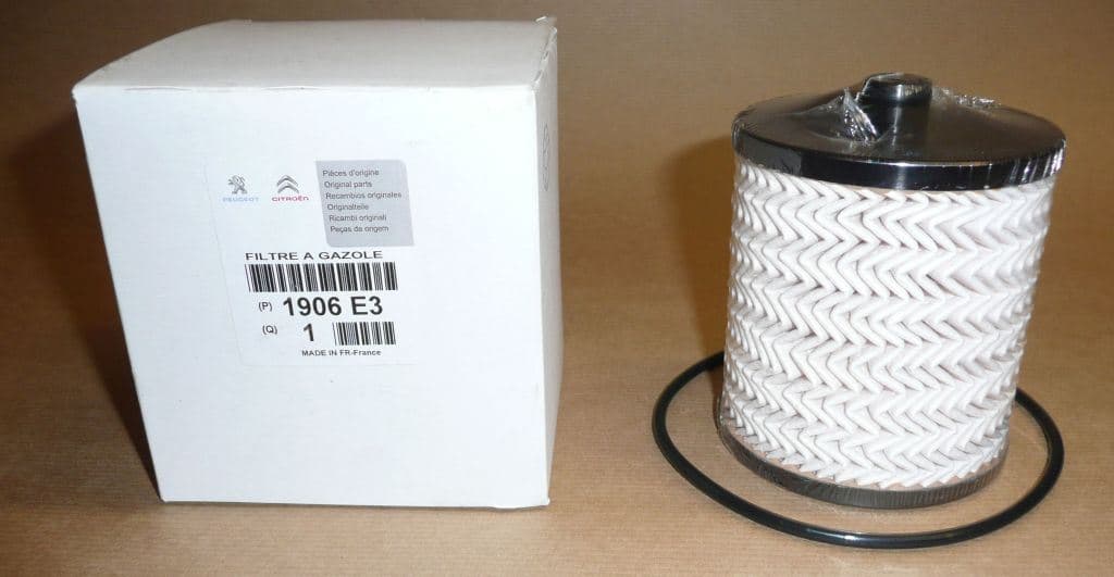 Bränslefilter - Citroën C5/C6/P407 3.0HDI insats från Autofrance