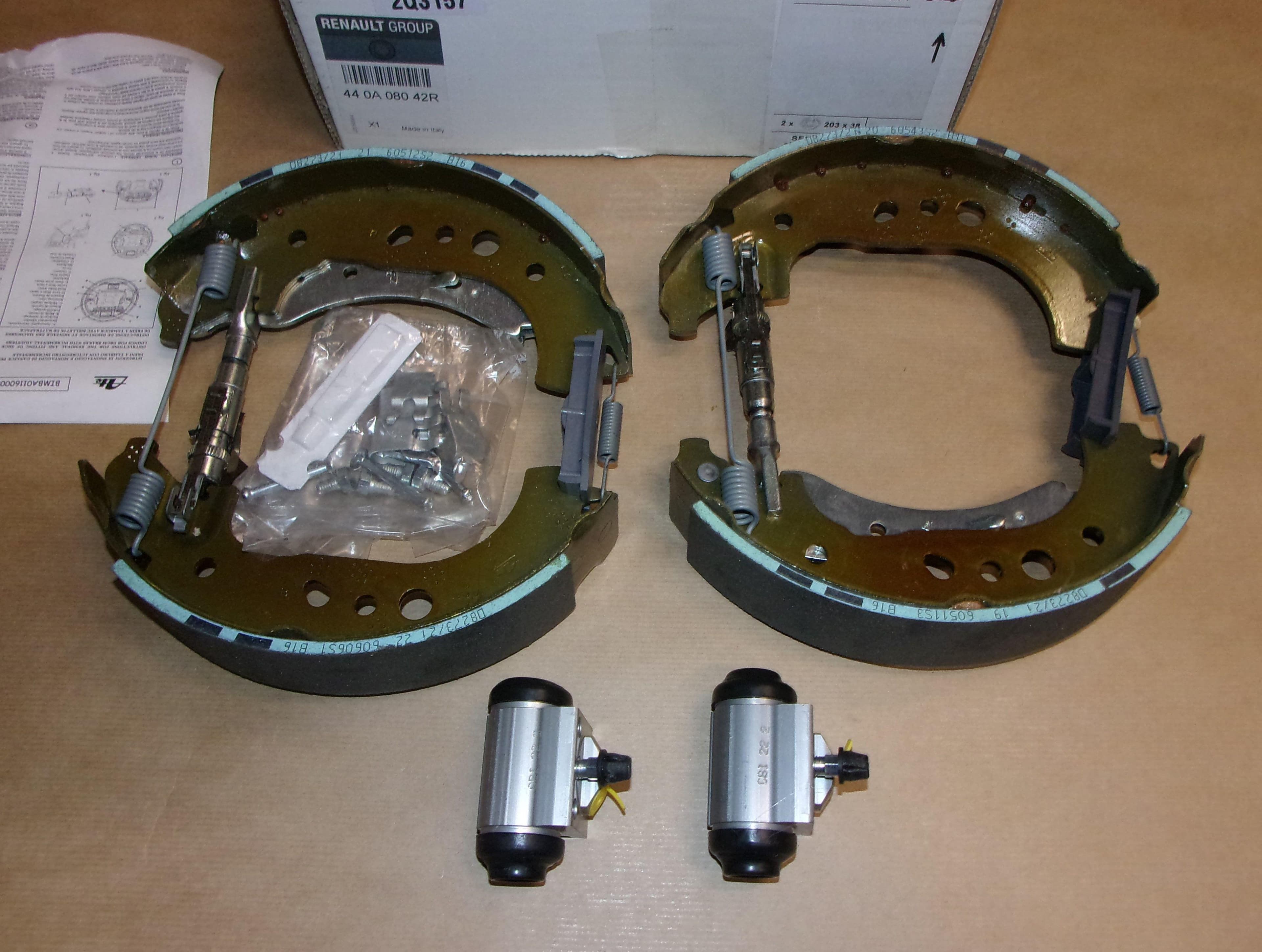 Bromsbackar - Renault Twingo III