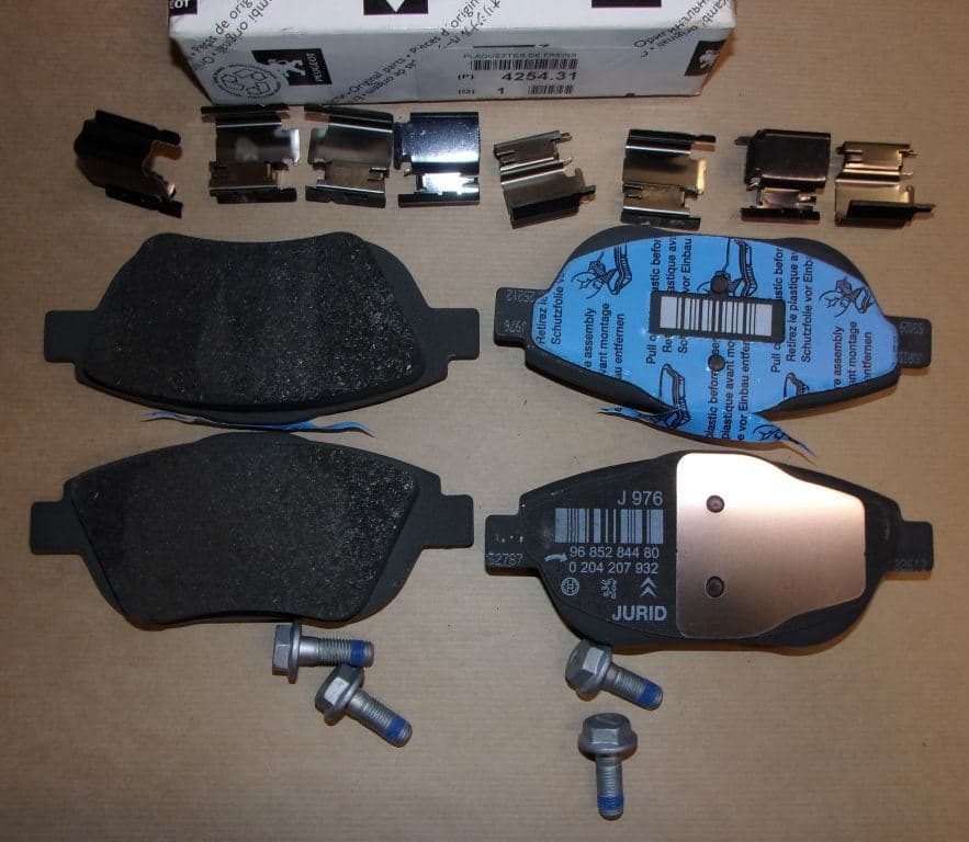 Bromsbelägg - Citroën C3 II/Ds3 >10.11, Fram från Autofrance