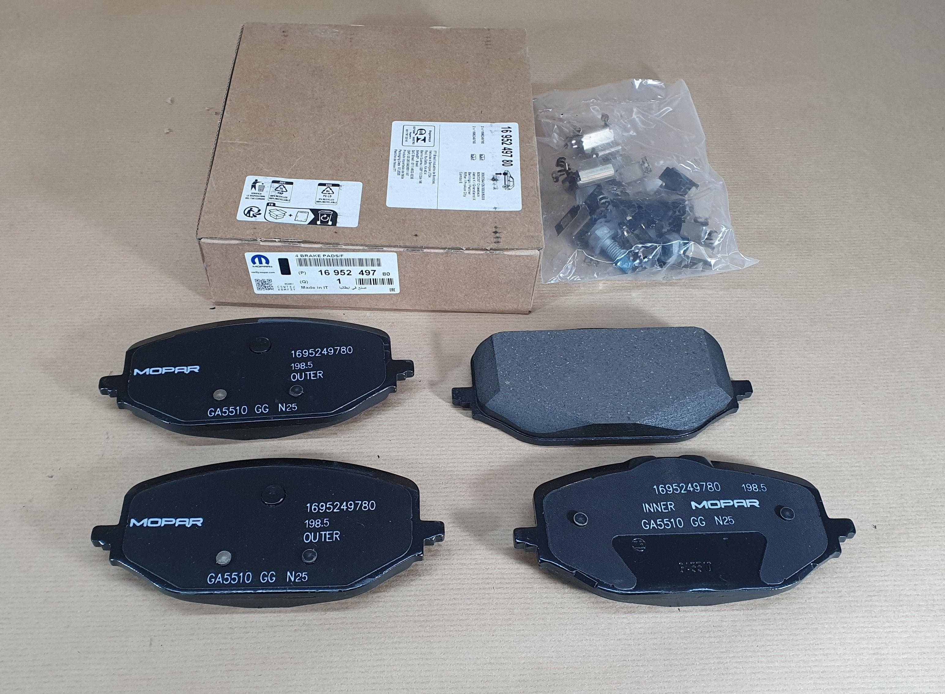 Bromsbelägg - Citroën C5 Aircross II, Fram från Autofrance