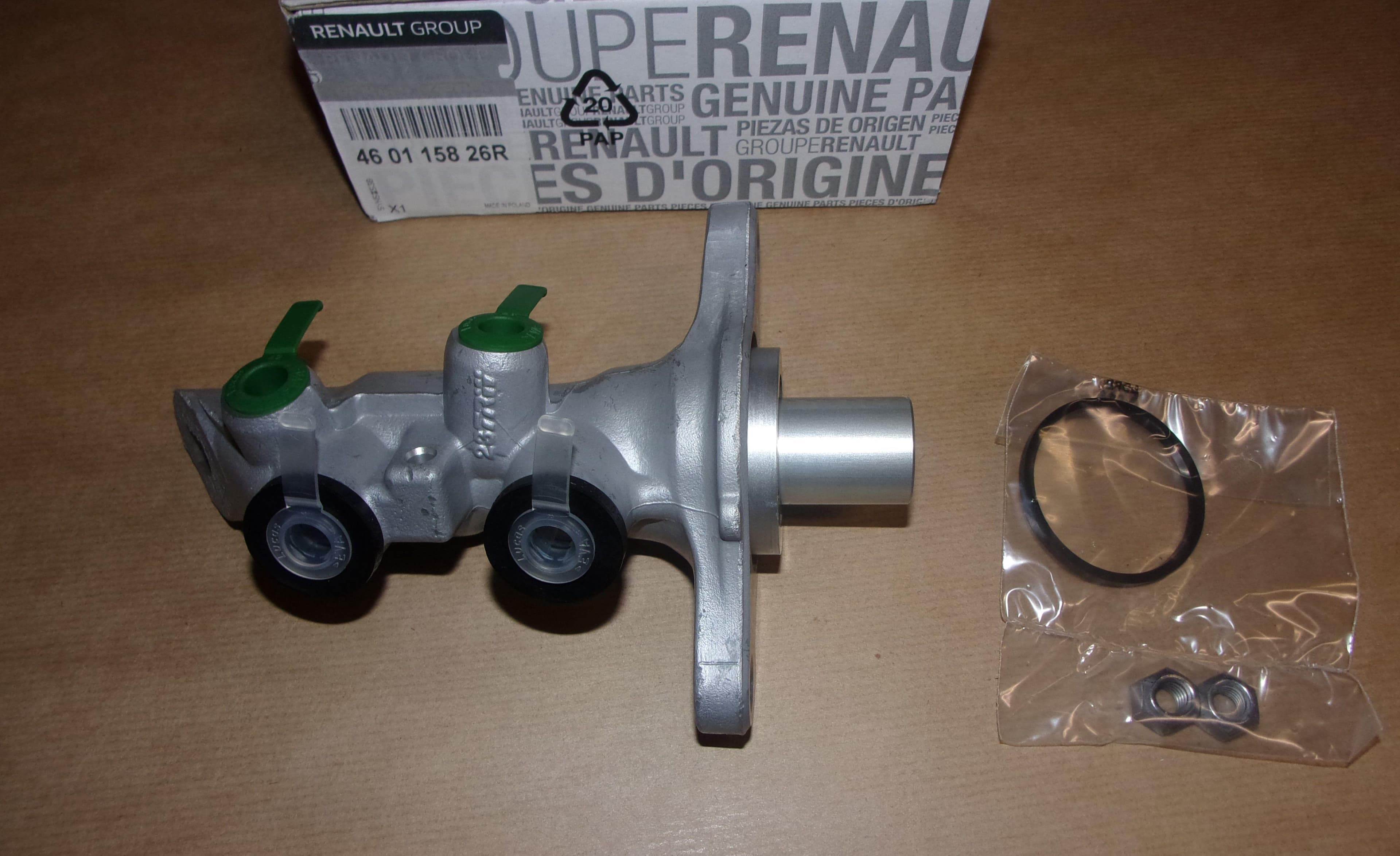 Bromspump - Renault Megane III 1.5/2.0DCI