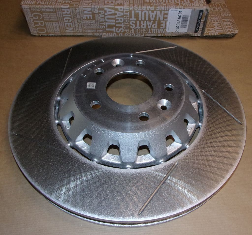 Bromsskiva - Renault Megane IV Rs fram vänster från Autofrance