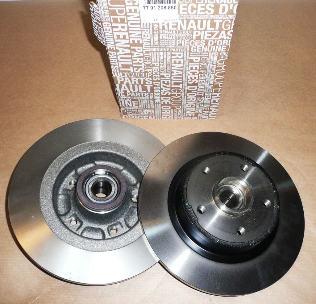 Bromsskiva Sats - Renault Megane II 2.0DCI, Bak