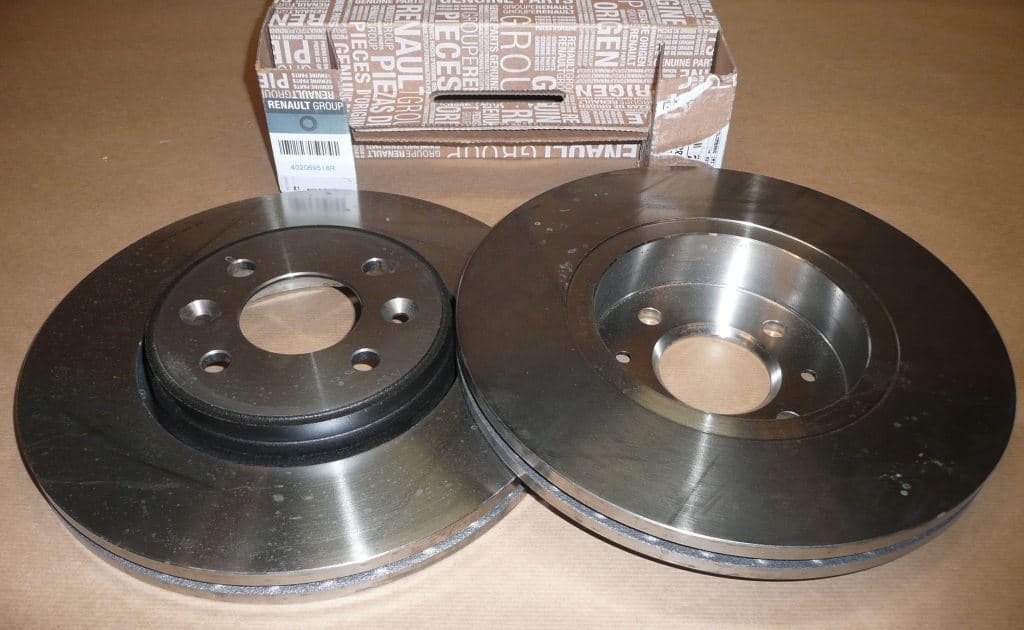 Bromsskiva Sats - Renault Megane II fram 280MM