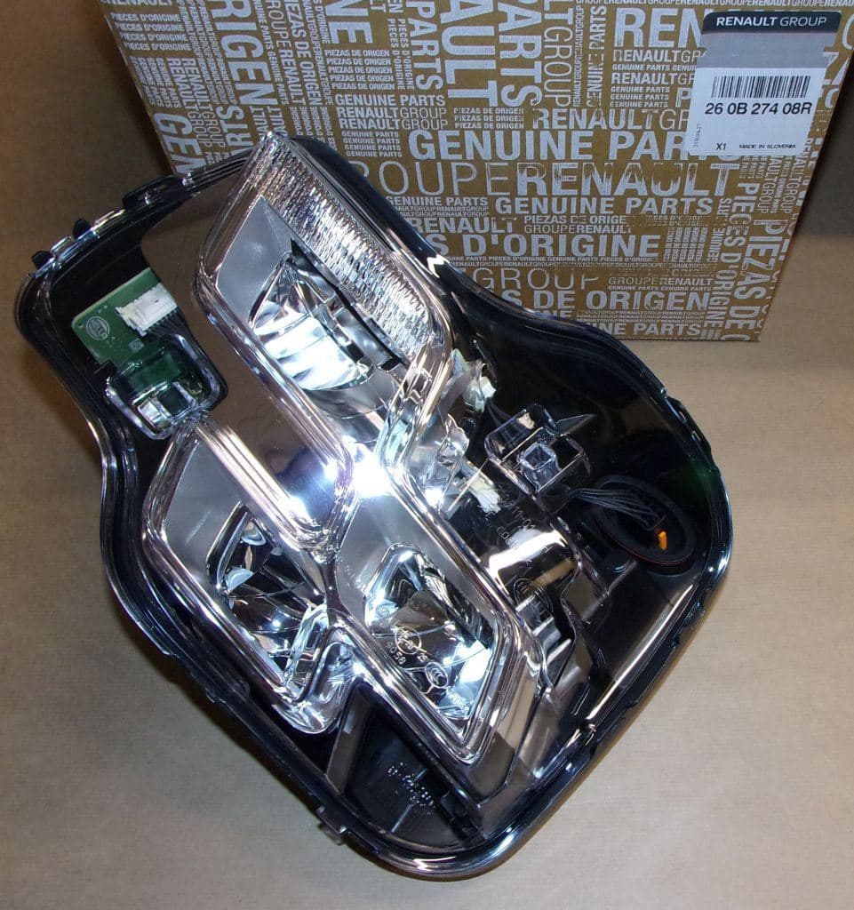 Dimljus - Renault Clio IV Rs fram vänster