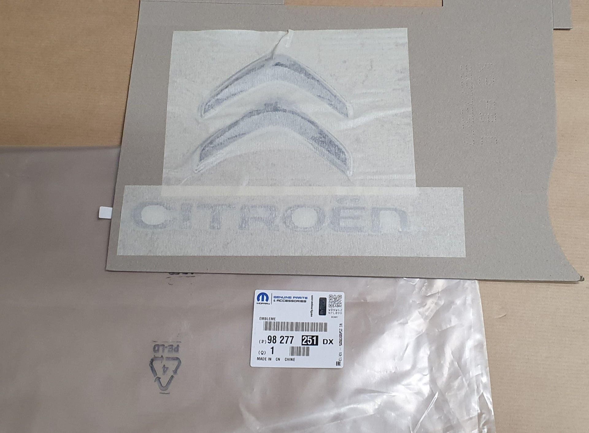 Emblem - Citroën Berlingo III från Autofrance