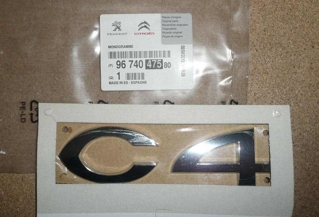 Emblem - Citroën C4 Picasso från Autofrance