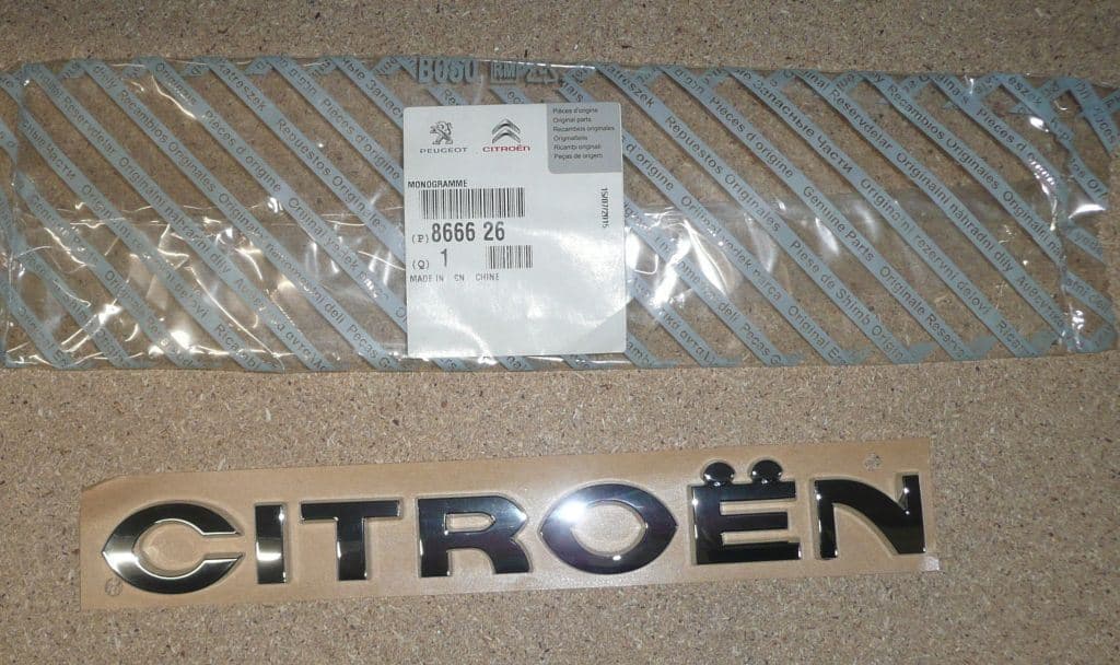Emblem - Citroën Nemo från Autofrance