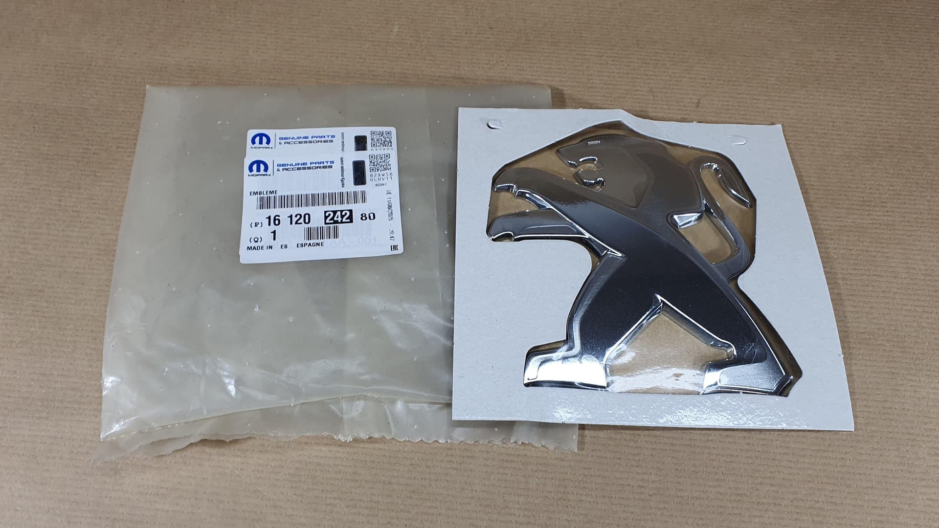 Emblem - Peugeot Boxer III, Fram från Autofrance
