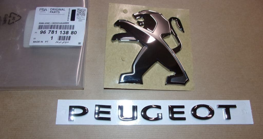 Emblem - Peugeot Partner II från Autofrance