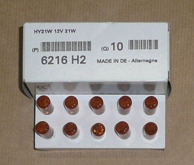 Glödlampa - 12V-21W C C4 PICASSO,DS 5 från Autofrance