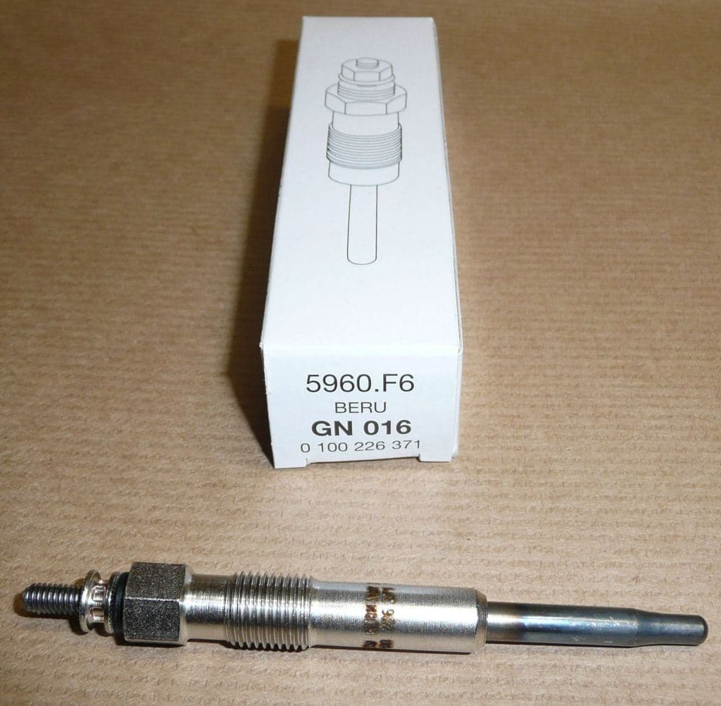 Glödstift - Citroën Ax/Saxo/Xsara/Berl 1.9D från Autofrance