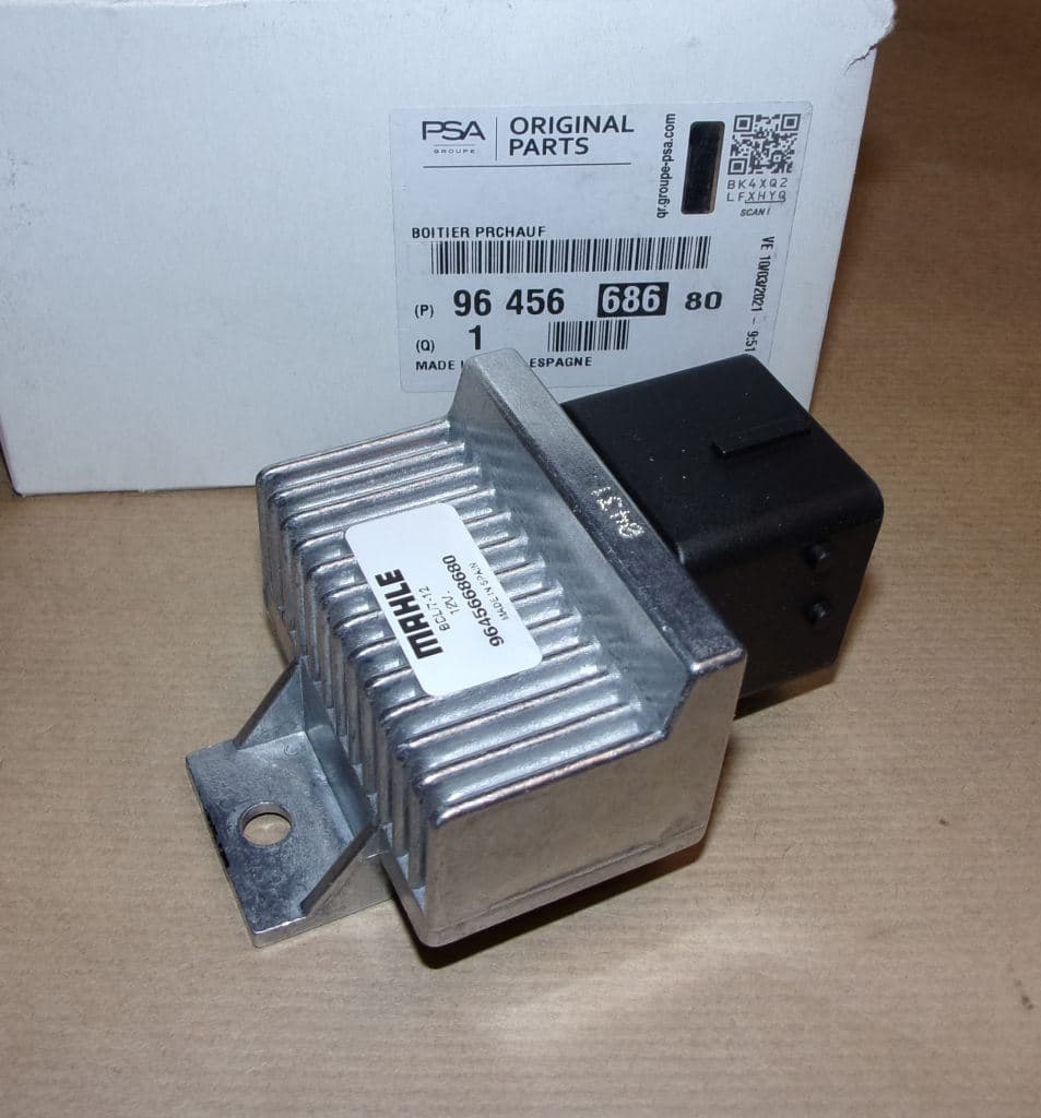 Glödstiftsrelä - Peugeot Hdi från Autofrance