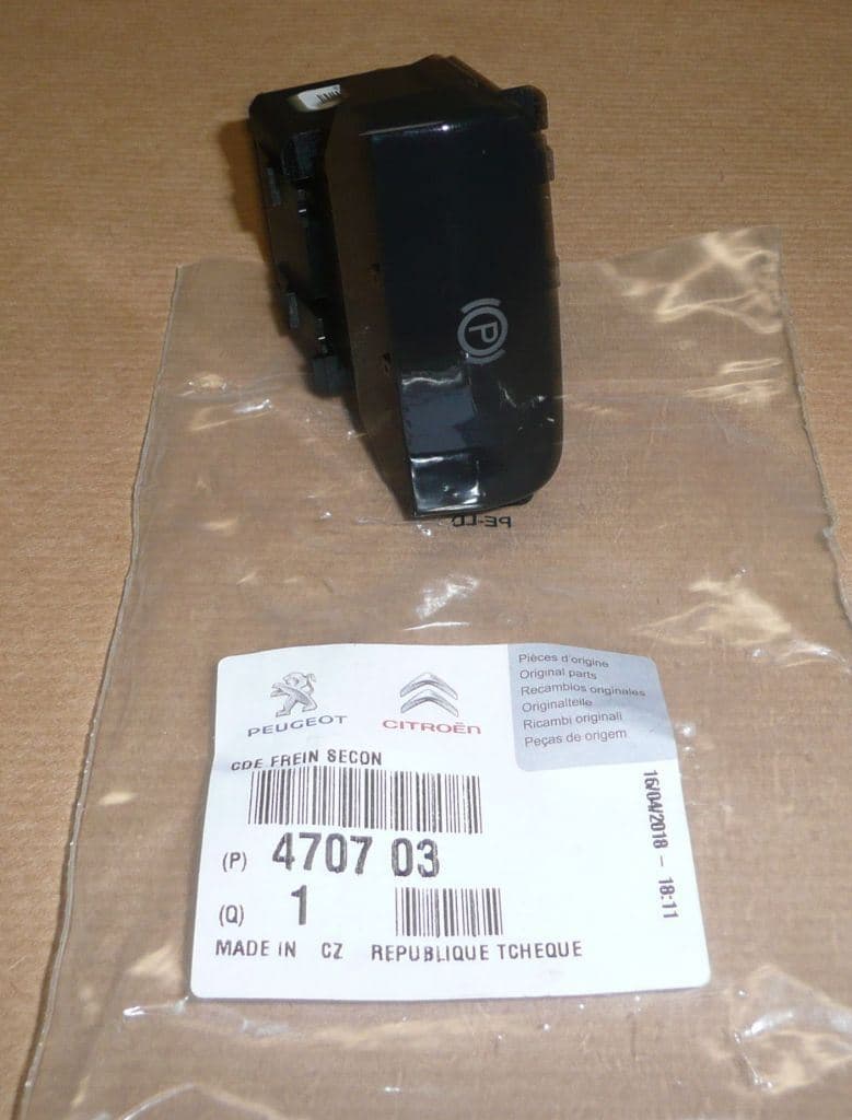 Handbromsknapp - Citroën C4/C4 Picasso från Autofrance