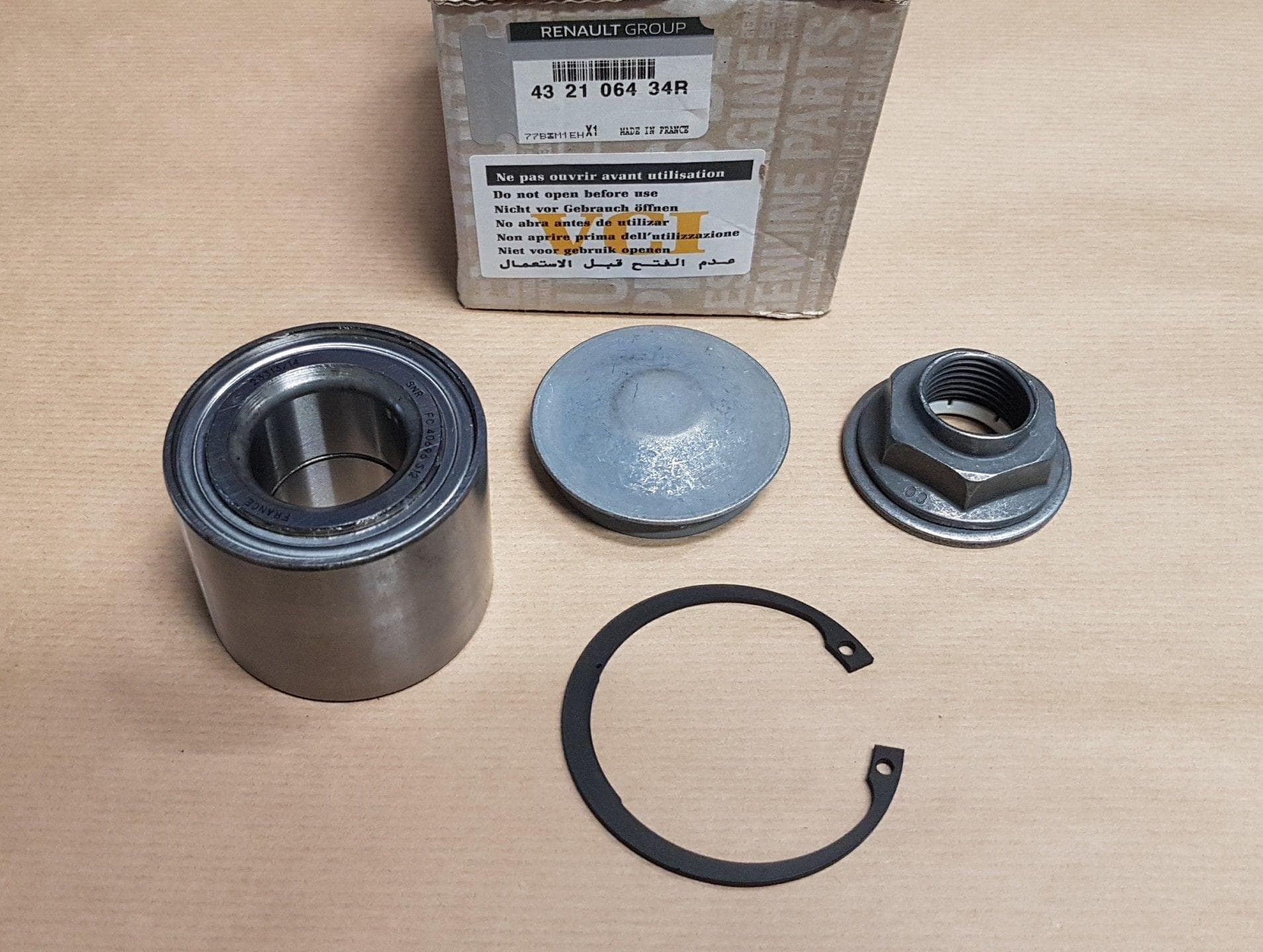 Hjullager - Renault Laguna III, Bak