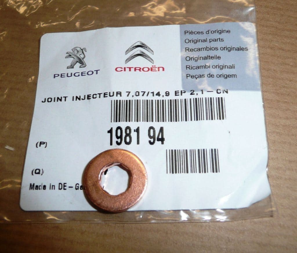 Injektorbricka - Citroën C5 III P 208 1.6HDI från Autofrance