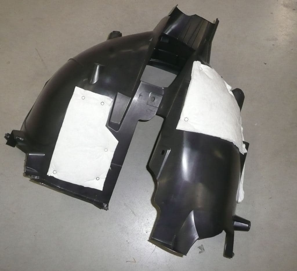 Innerskärm - Citroën C4 Picasso II höger, Fram från Autofrance