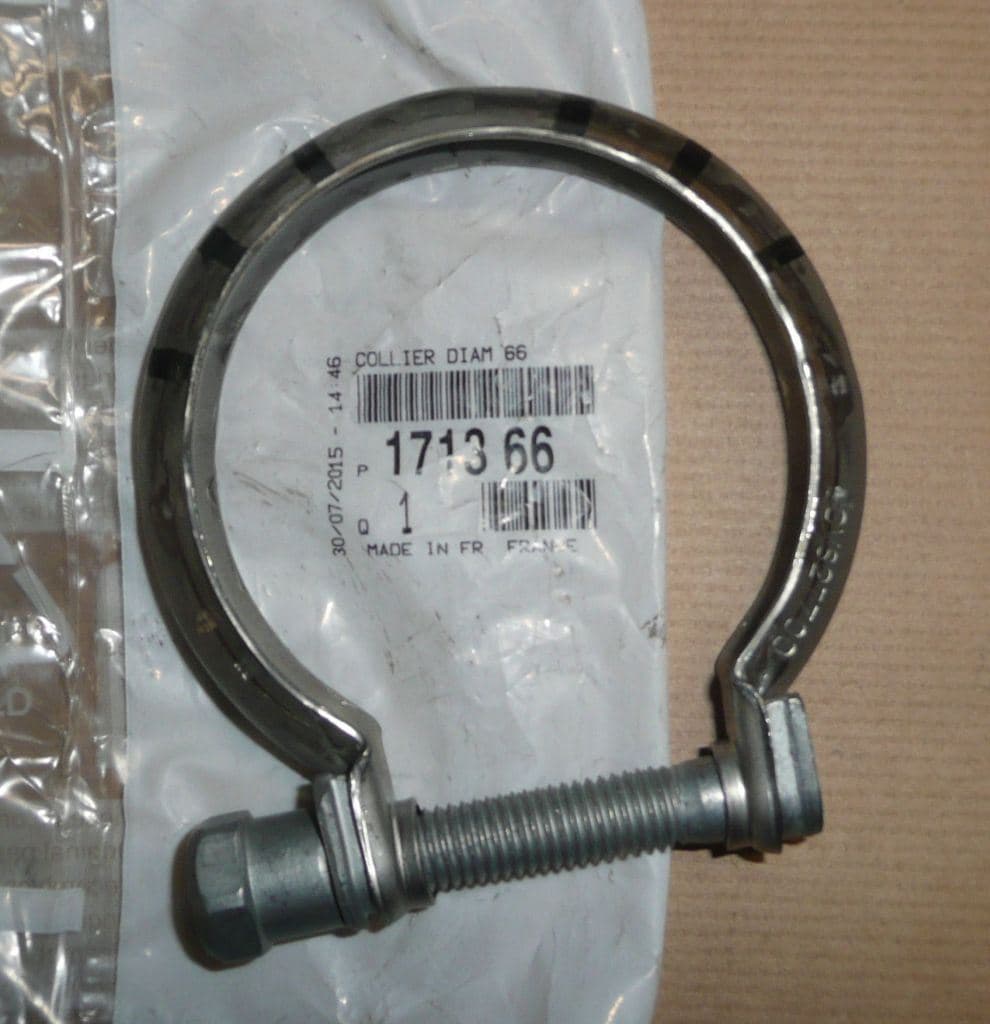 Klämma Avgasrör Psa - 66MM