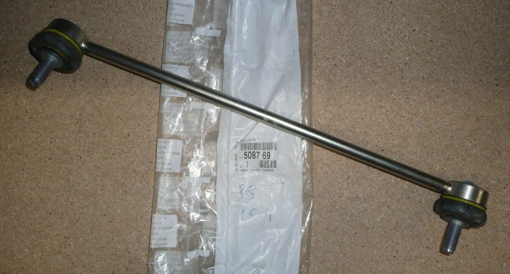 Krängningshämmarstag - Citroën C-elysee/P207 fram, Vänster från Autofrance