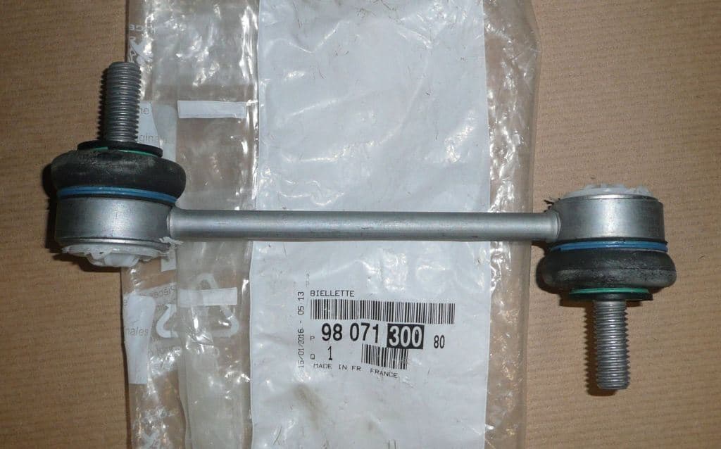 Krängningshämmarstag - Citroën C5 III/C6, Bak från Autofrance