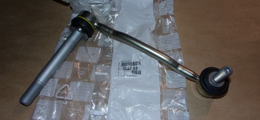 Krängningshämmarstag - Citroën C5 III, Höger från Autofrance