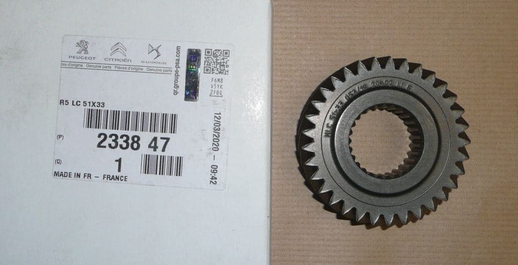 Kugghjul 5:e Växel - Citroën Jumper III Mlgu