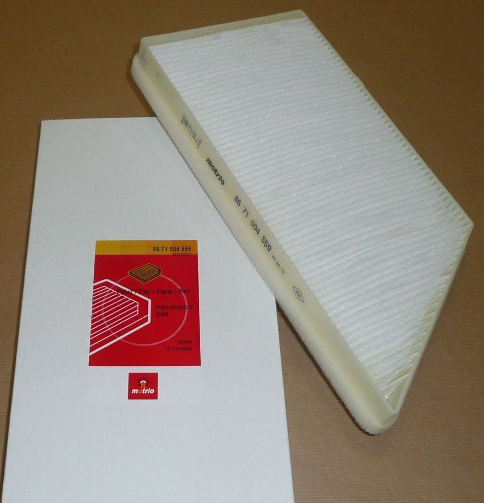 Kupefilter - Peugeot 206/206+ från Autofrance