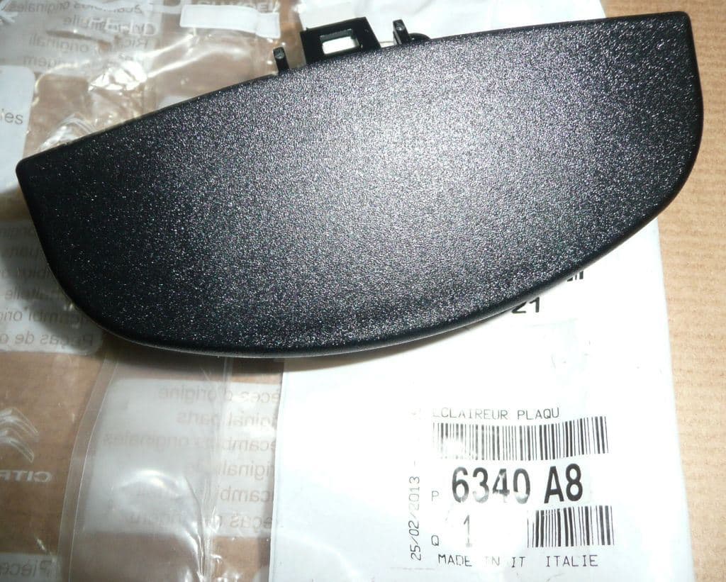 Lampa - Registreringsskylt C JUMPER I,II P BOXER I,II