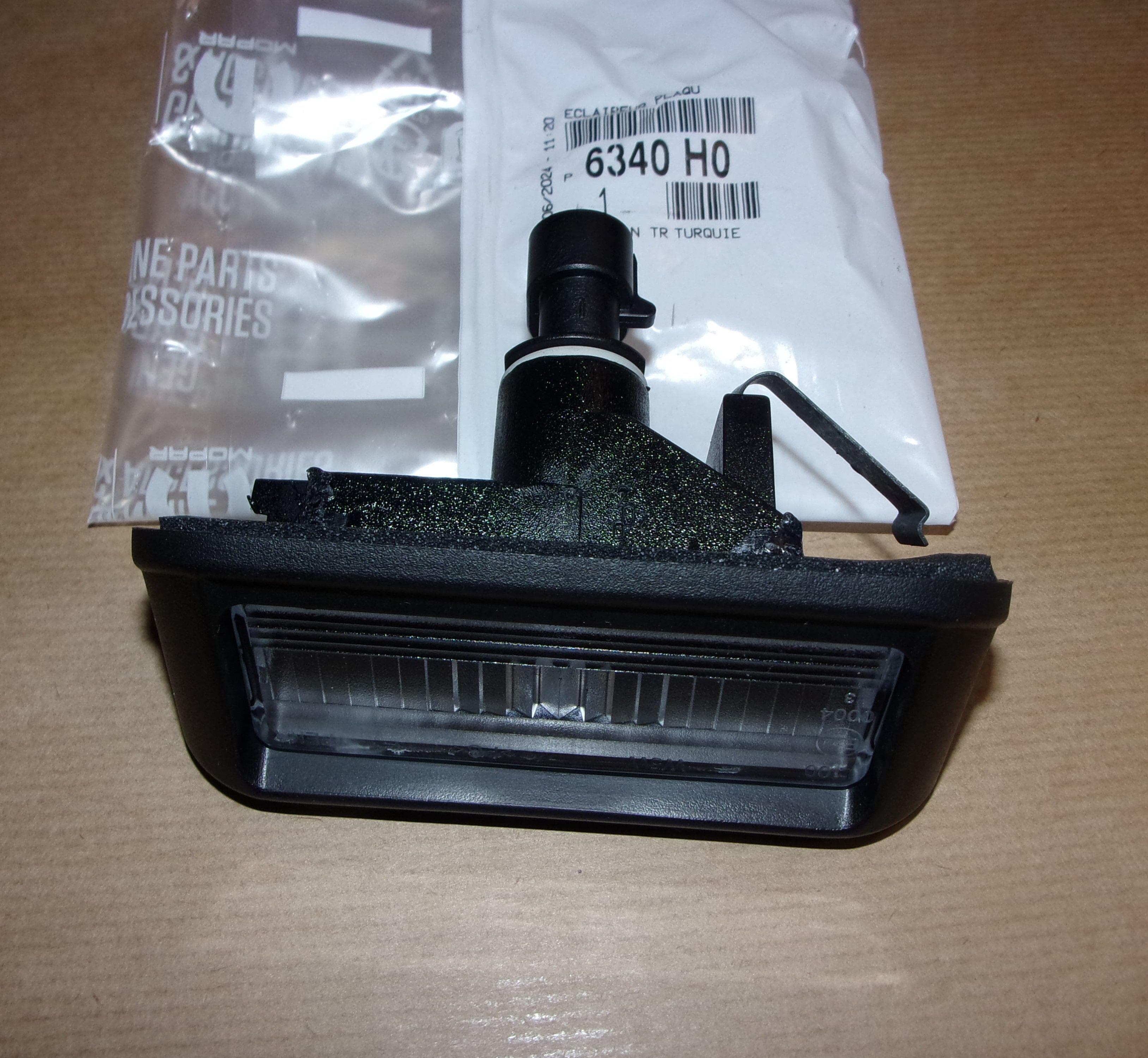 Lampa - Registreringsskylt C NEMO P BIPPER