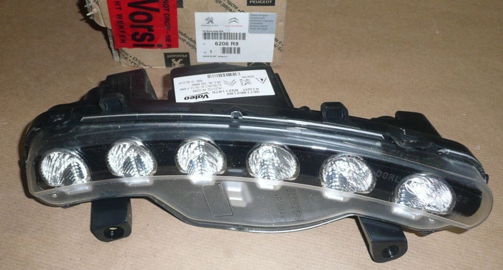 Led-varselljus - Citroën Ds3 höger