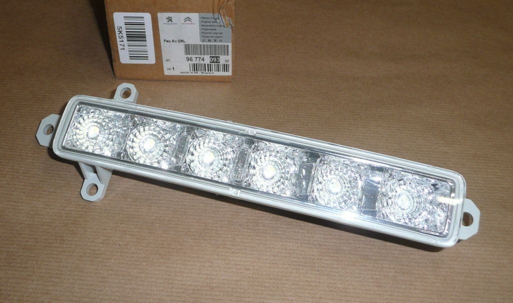 Led-varselljus - Peugeot Partner III