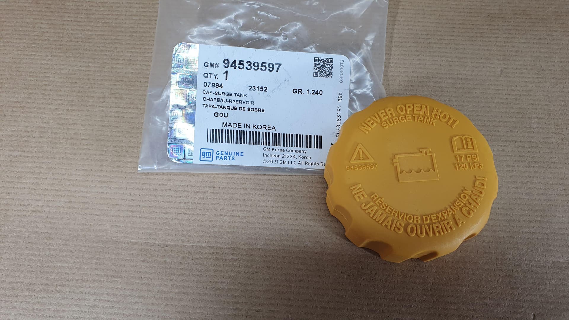Lock/plugg Behållare från Autofrance