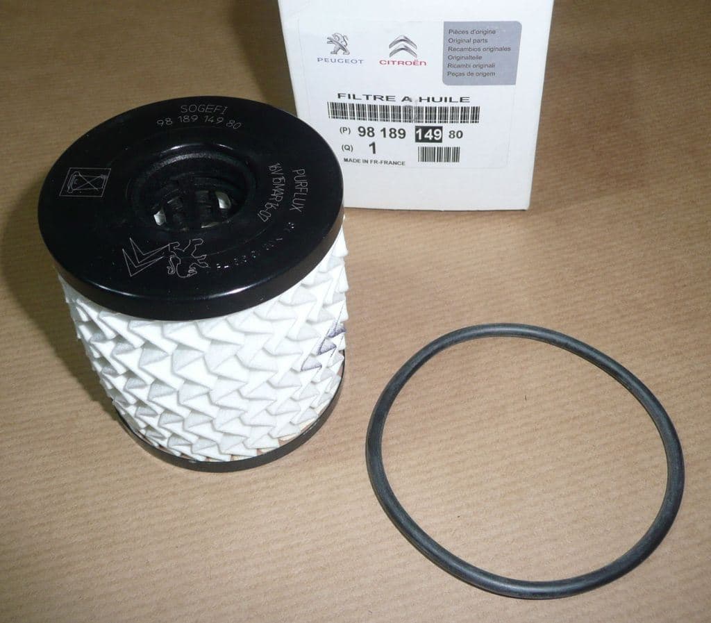 Oljefilter - Peugeot 2.0 Hdi 03.2004> från Autofrance