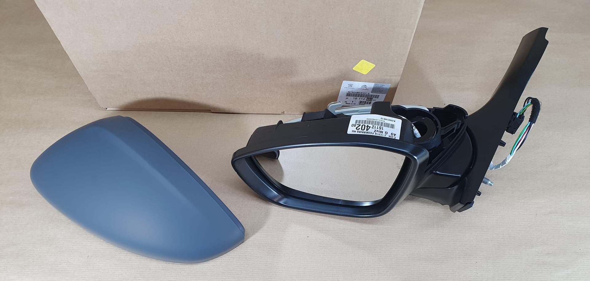 Sidospegel - Peugeot 208/2008 vänster från Autofrance