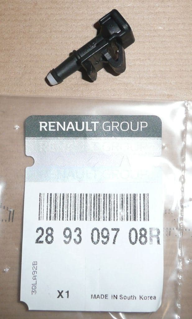 Spolarmunstycke - Renault Megane III, Fram från Autofrance