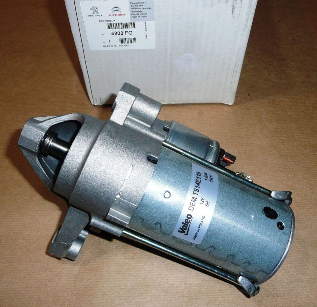 Startmotor - Citroën Berlingo/C2/P107/207 1.4KW från Autofrance