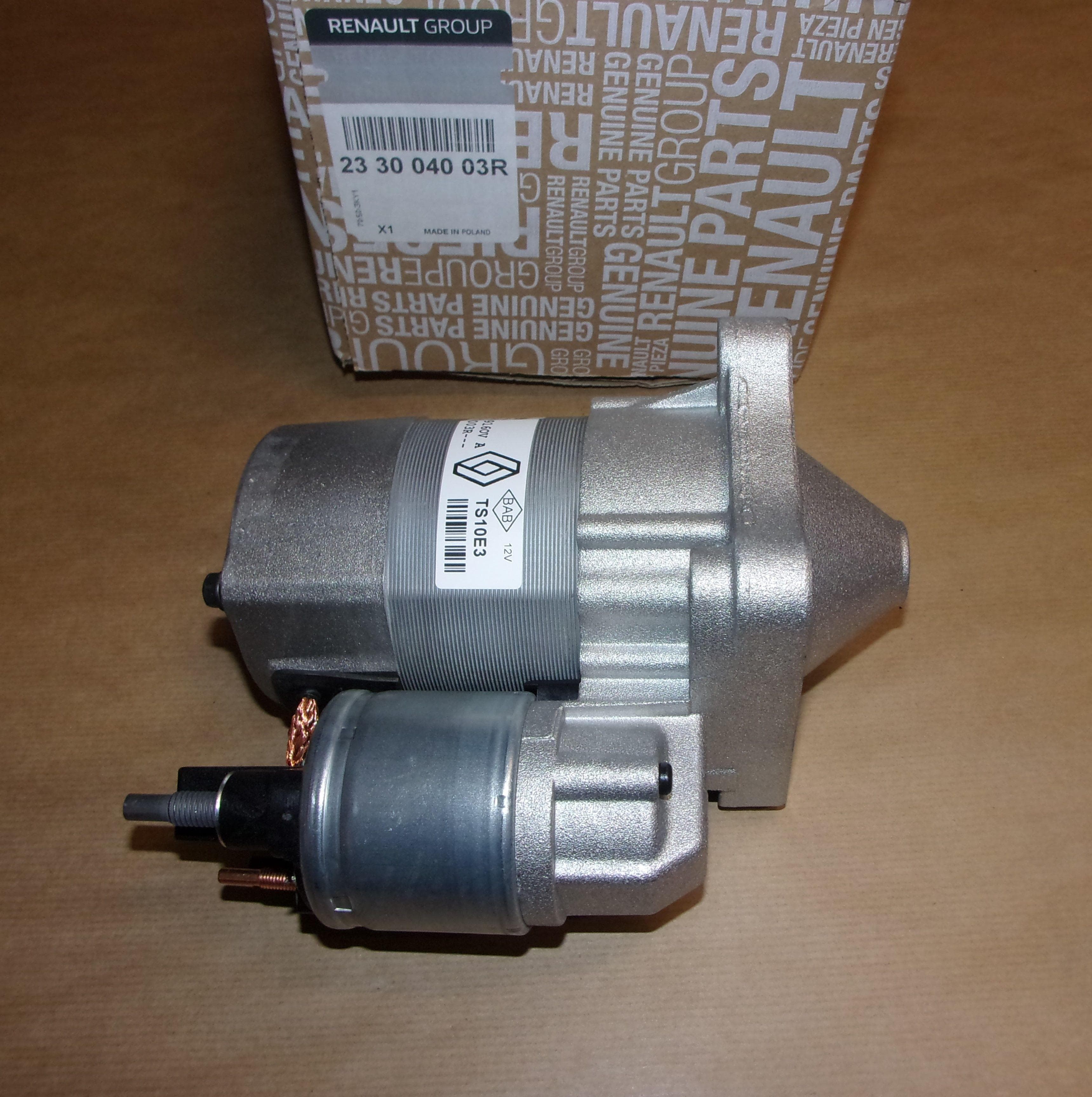 Startmotor - Renault Laguna II/Megane II 1.6 16V