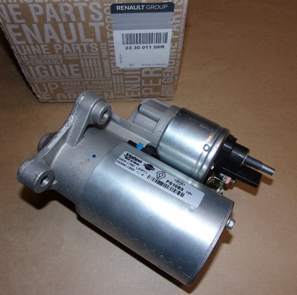 Startmotor - Renault Megane I/II/III 1.6 16V