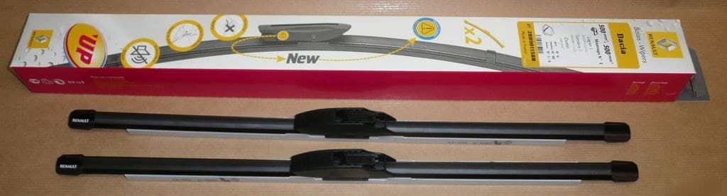 Torkarblad (sats) - Renault Kangoo, Dacia Duster I/II från Autofrance