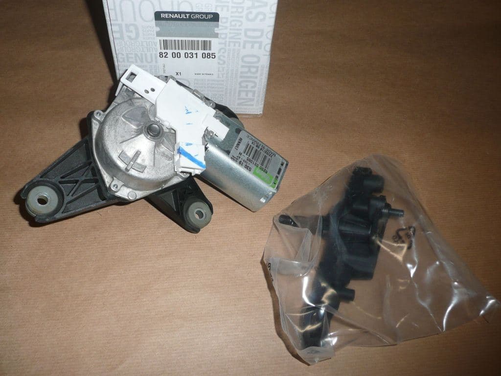 Torkarmotor - Renault Espace IV, Bak