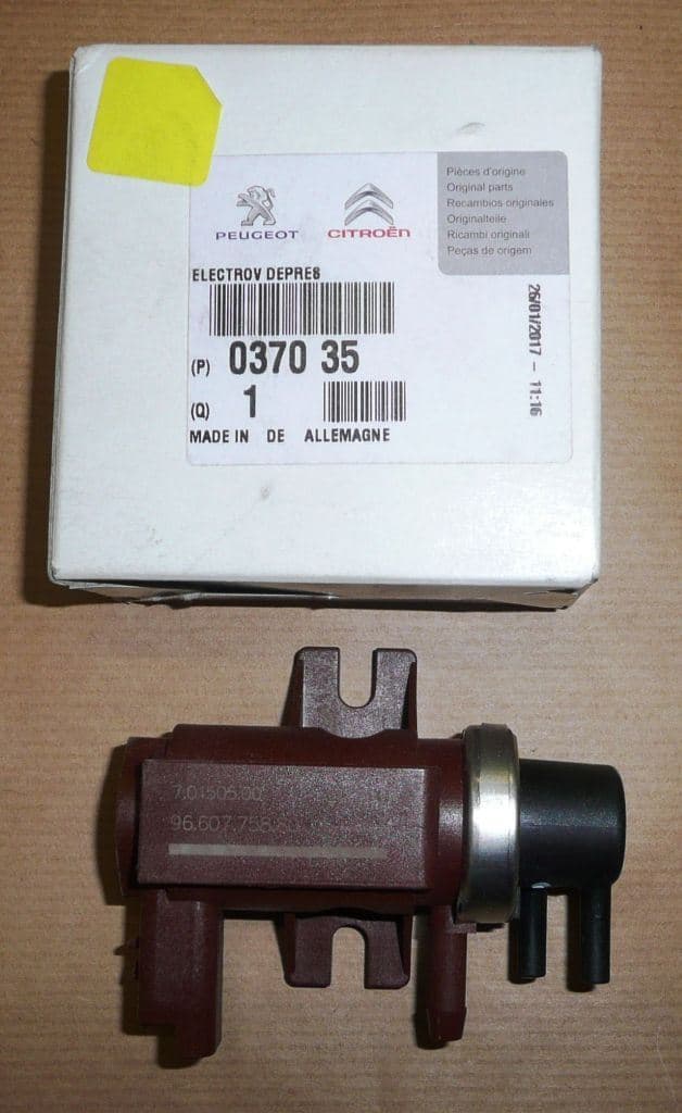 Turbo-magnetventil - Citroën C5 II P 207 1.6HDI från Autofrance