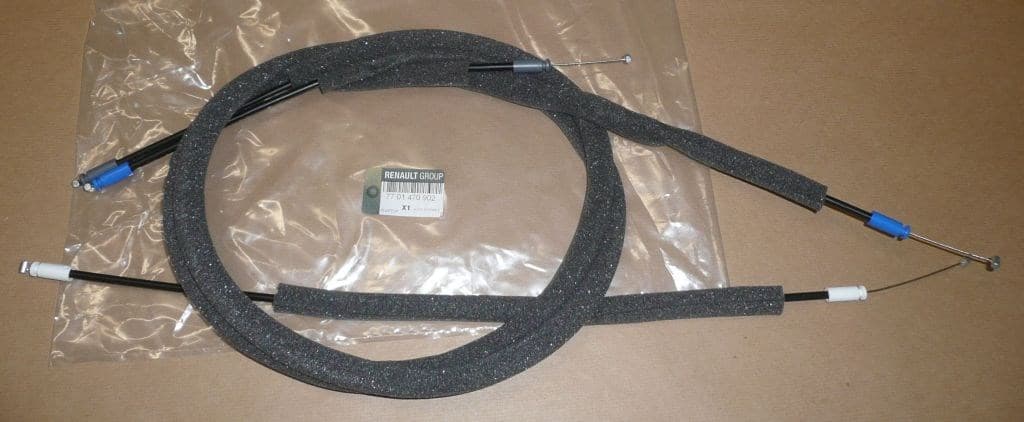 Vajer - Öppning Dörr bak R MASTER II