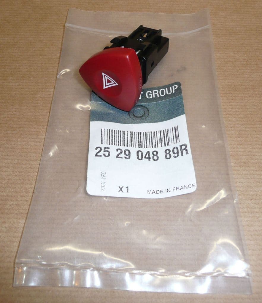 Varningsblinkerbrytare - Renault Trafic II från Autofrance