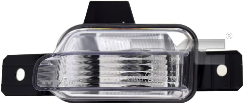 Backljus vä, i stötfångare