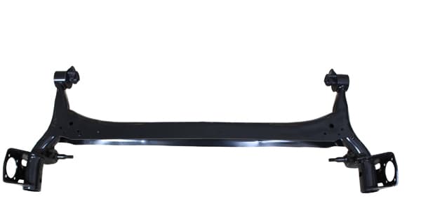 Bakaxelbalk med bussning